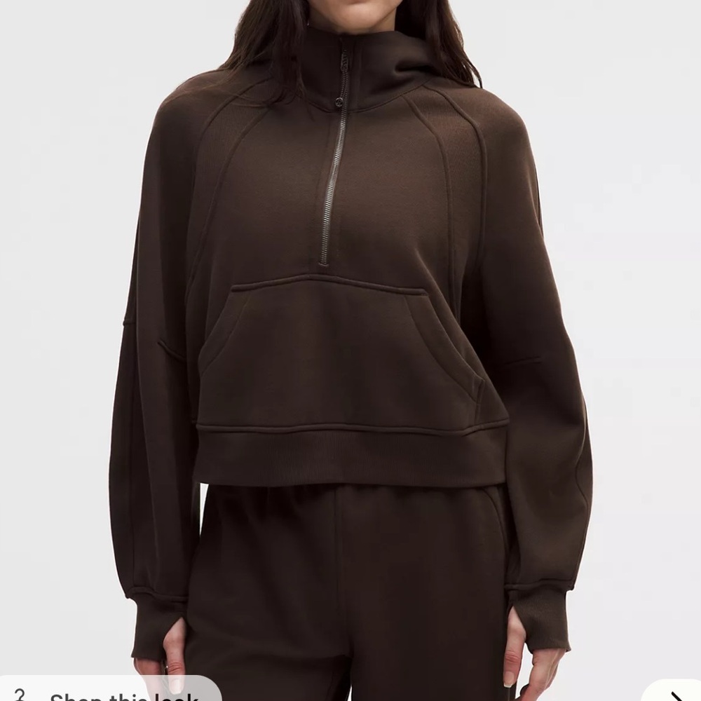 Lululemon Scuba Half Zip Hoodie